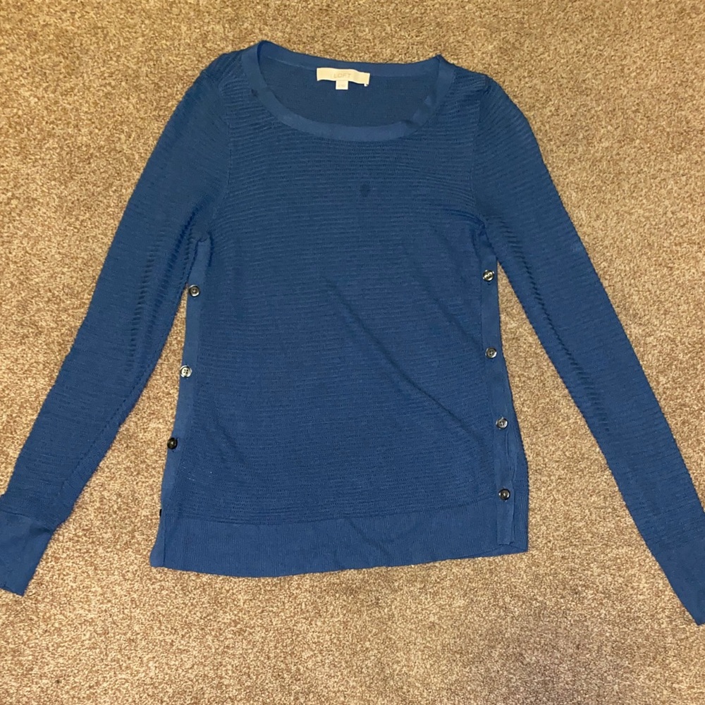 Blue Loft knit sweater